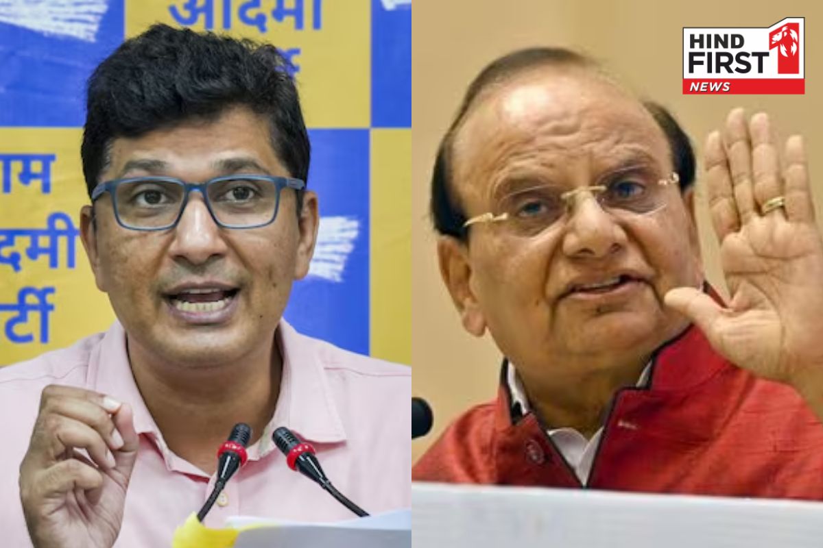 वे अपना काम नहीं करते, दिल्ली अपराध का गढ़ बन रही है, सौरभ भारद्वाज का LG पर हमला