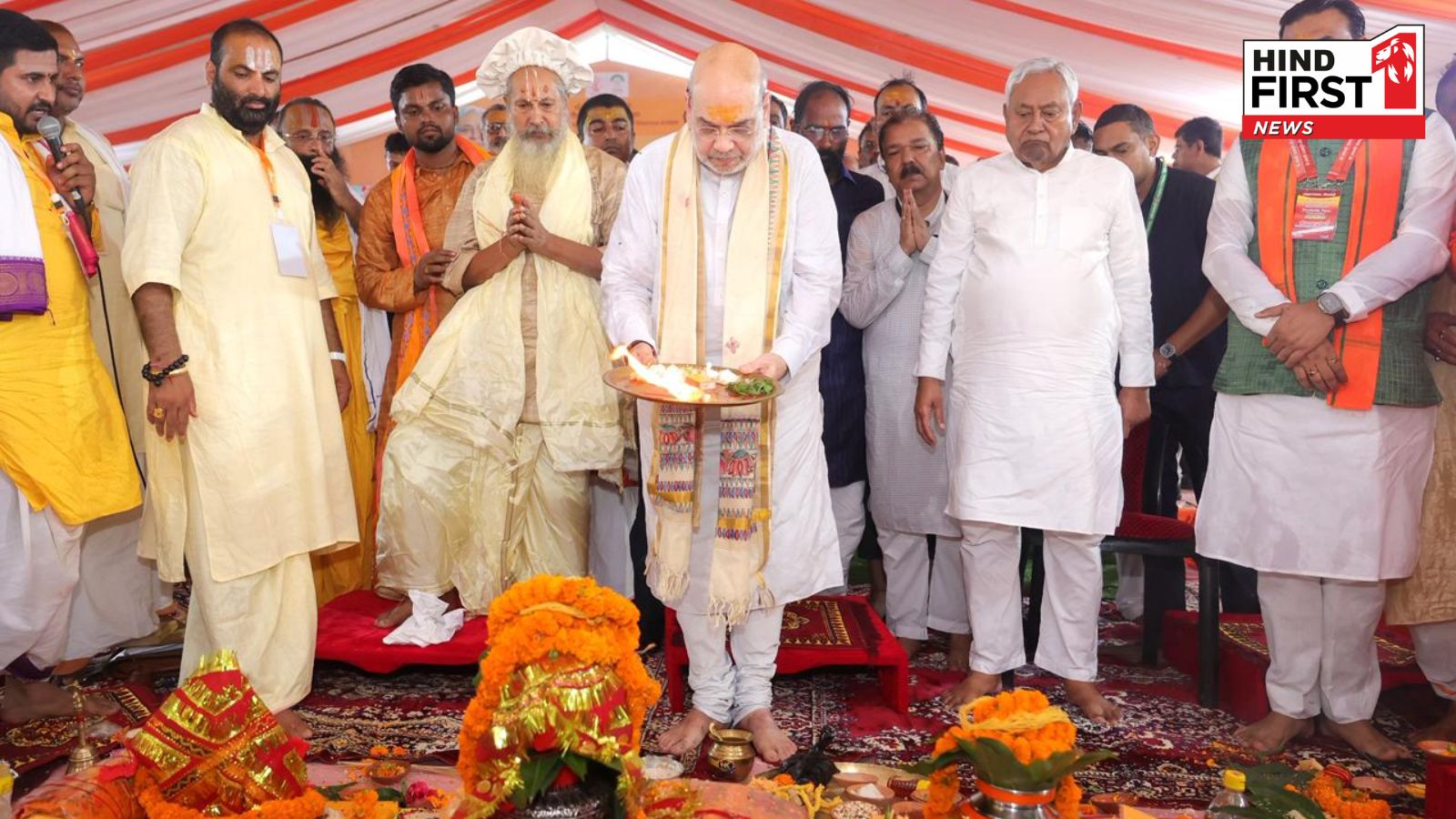 Amit Shah Bihar Visit : केंद्रीय गृह एवं सहकारिता मंत्री अमित शाह द्वारा पुनौरा धाम में माता सीता के भव्य मंदिर का भूमि पूजन