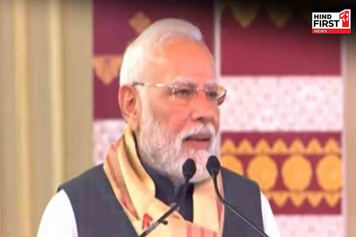 असम के दरांग में पीएम मोदी ने किया जनसभा को संबोधित, कहा- कांग्रेस देशहित की कभी परवाह नहीं करती