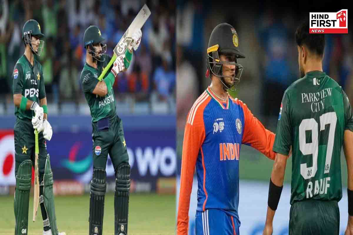 पाकिस्तानी बल्लेबाज़ ने बल्ले को बनाया बंदूक तो अभिषेक शर्मा ने निकाला गेंदबाज़ों का धुआं...