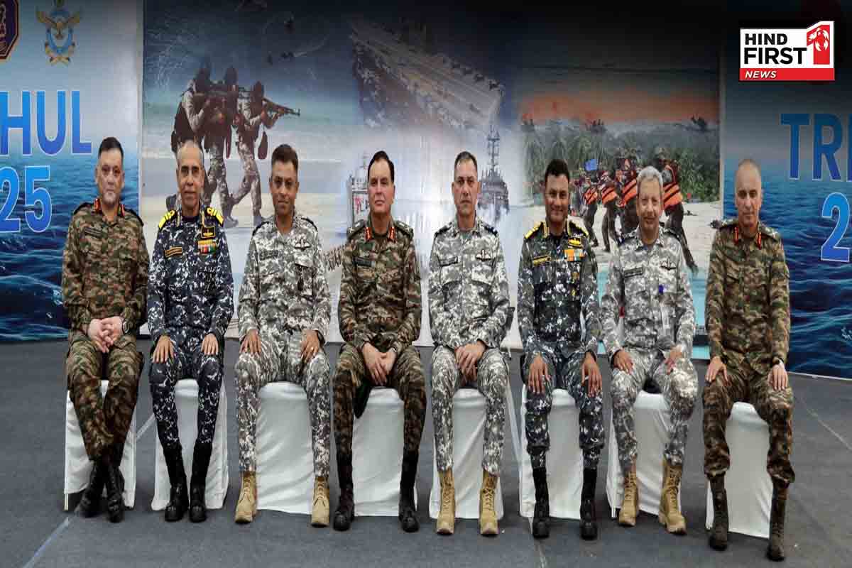 एक साथ तीनों सेनाओं की दिखी ताकत, त्रि-सेवा अभ्यास 2025 त्रिशूल का सफल आयोजन