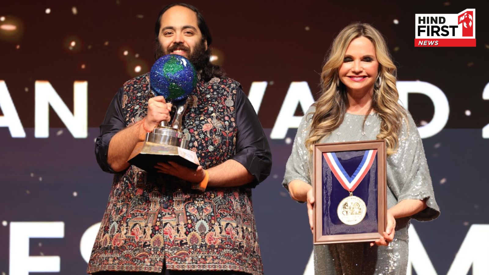 ग्लोबल ह्यूमेन सोसाइटी ने वन्यजीव संरक्षण में नेतृत्व के लिए Anant Ambani को Global Humanitarian Award से सम्मानित किया
