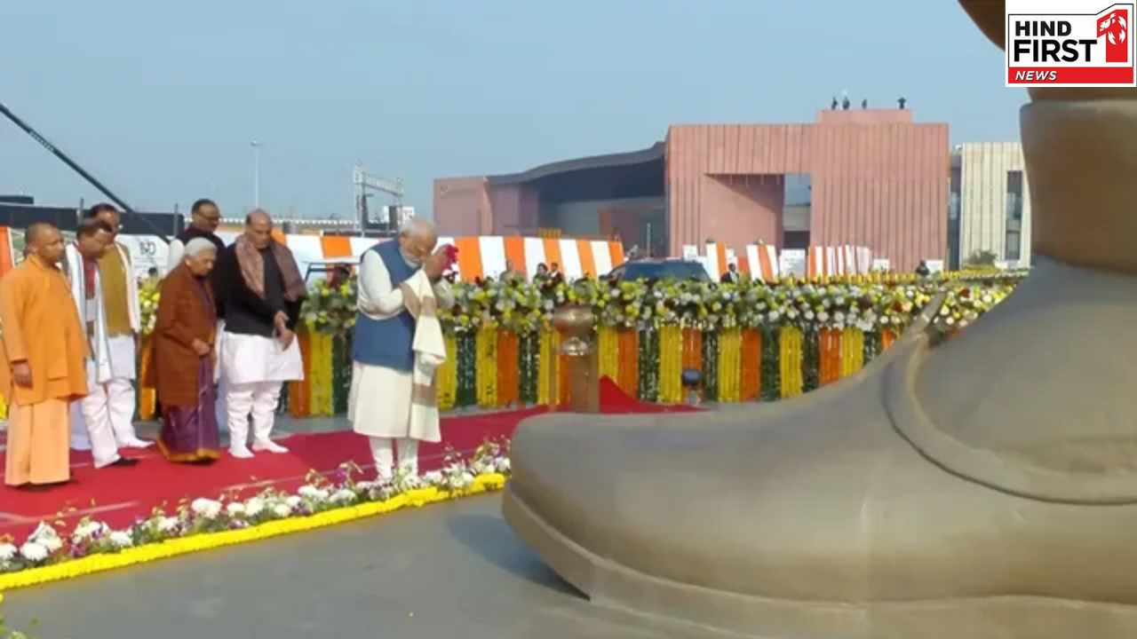 पीएम मोदी ने किया लखनऊ में राष्ट्र प्रेरणा स्थल का उद्घाटन, बोले- यह स्थल भारत के आत्म-सम्मान और एकता का प्रतीक